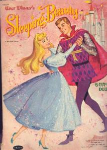 A 1981 book of Disney's Sleeping Beauty.