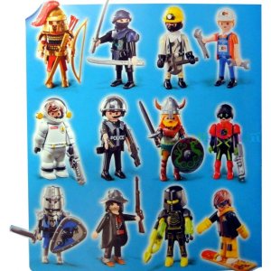 All the minifigs in Playmobil Series 5 (5460).