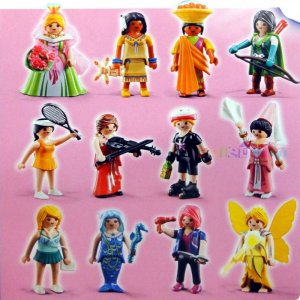All the minifigs in Playmobil Series 5 (5461).